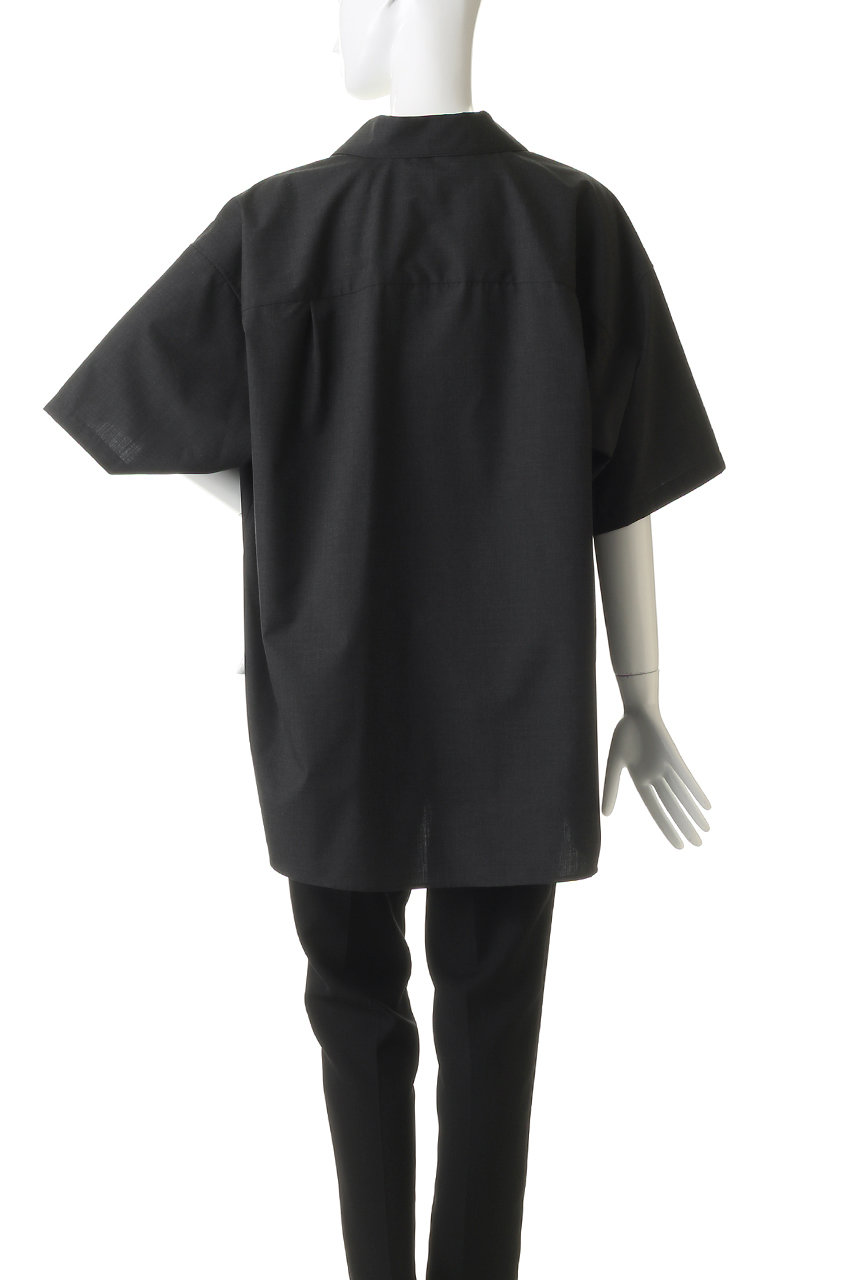 Graphpaper(グラフペーパー)｜【UNISEX】Fine Wool Heather S/S