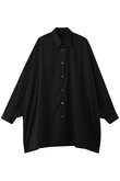 Silicon Poplin Deep Slit Regular Collar Shirt
