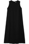 Viscose Cupro Back Satin Sleeveless Dress グラフペーパー/Graphpaper BLACK