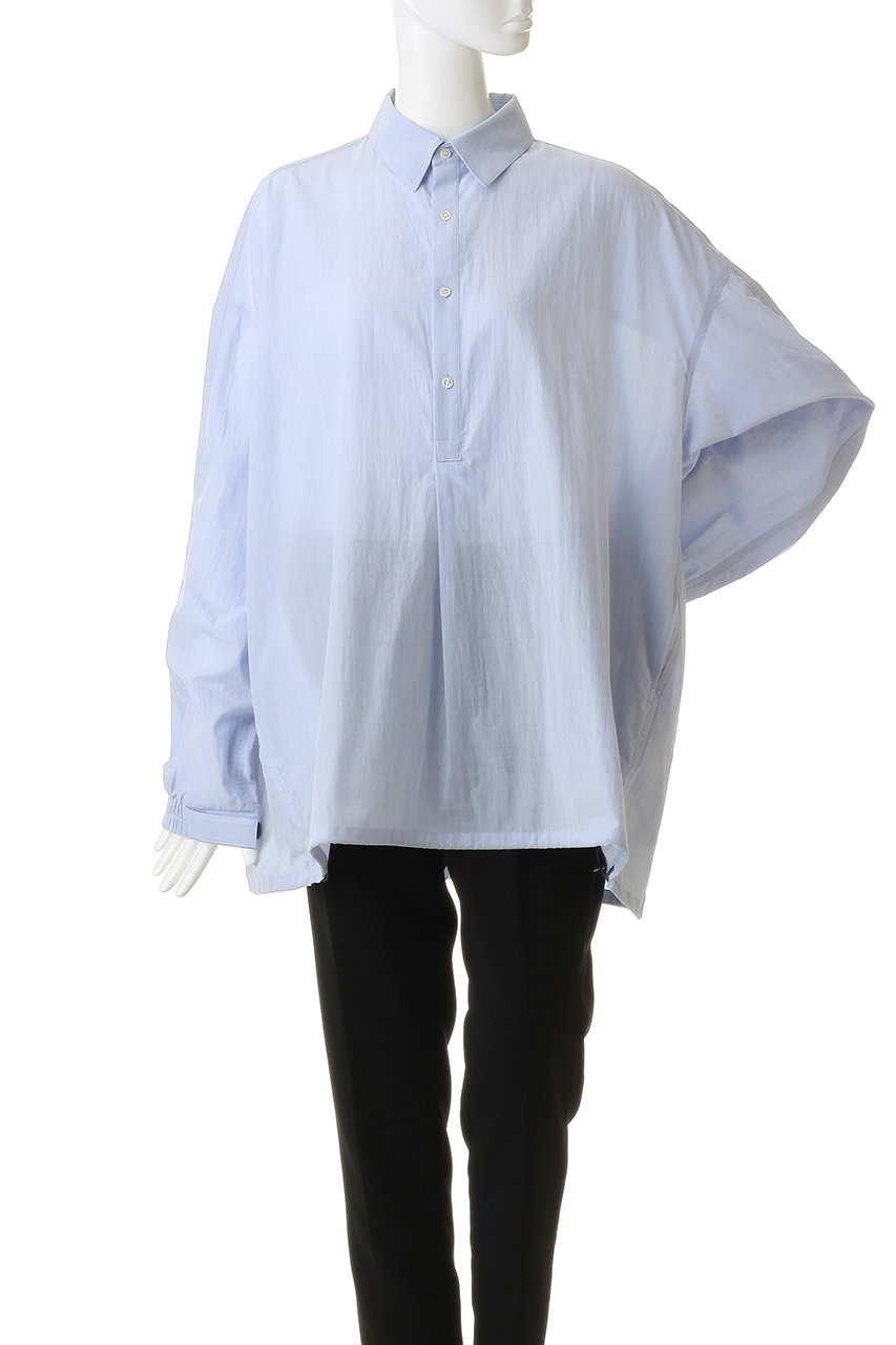 Graphpaper(グラフペーパー)｜【UNISEX】Seersucker Pullover Shirt