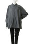 【UNISEX】Seersucker Pullover Shirt グラフペーパー/Graphpaper