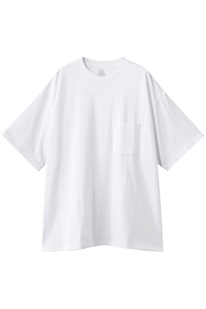 グラフペーパー/Graphpaperの【UNISEX】S/S Oversized Pocket Tee(110100/110102)