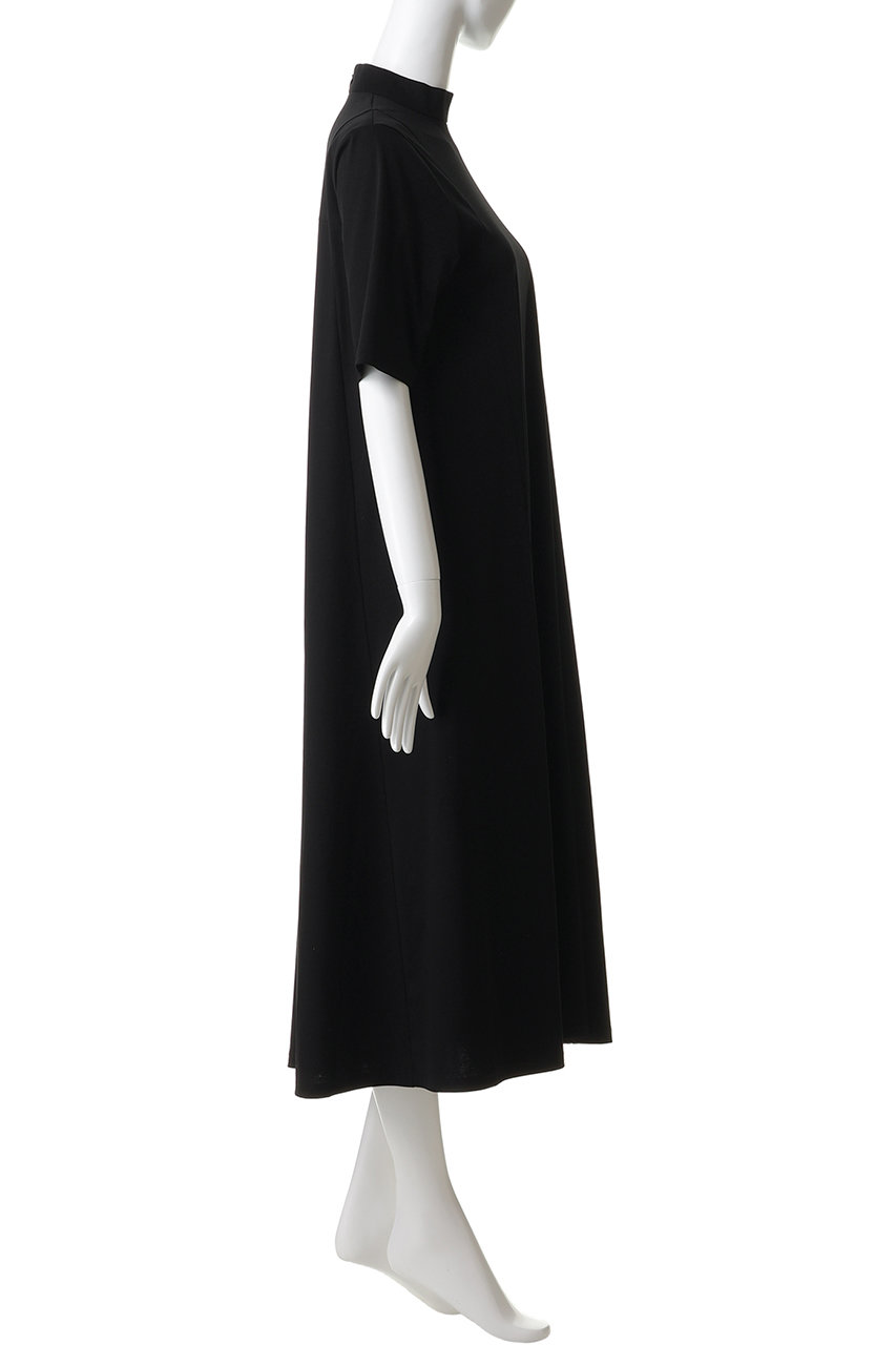Graphpaper(グラフペーパー)｜Fine Smooth Mock Neck Panel Line Dress