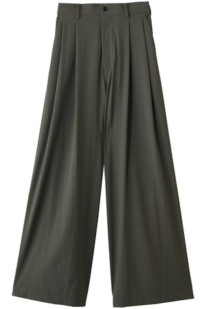 グラフペーパー/GraphpaperのFlex Tricot Two Tuck Wide Pants