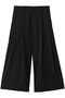 Flex Tricot Two Tuck Wide Cropped Pants グラフペーパー/Graphpaper BLACK