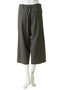 Flex Tricot Two Tuck Wide Cropped Pants グラフペーパー/Graphpaper