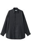 Linen L/S Oversized Regular Collar Shirt