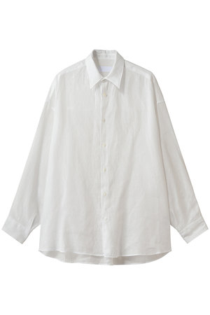 グラフペーパー/GraphpaperのLinen L/S Oversized Regular Collar Shirt(110400/110403)
