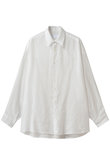Linen L/S Oversized Regular Collar Shirt