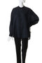 Linen L/S Oversized Band Collar Shirt グラフペーパー/Graphpaper