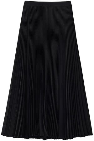 グラフペーパー/GraphpaperのSatin Pleats Skirt