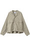 Garment Dyed Typewriter Fatigue Shirt グラフペーパー/Graphpaper ASH