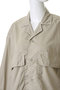 Garment Dyed Typewriter Fatigue Shirt グラフペーパー/Graphpaper