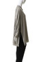 Silicon Poplin Deep Slit Band Collar Shirt グラフペーパー/Graphpaper