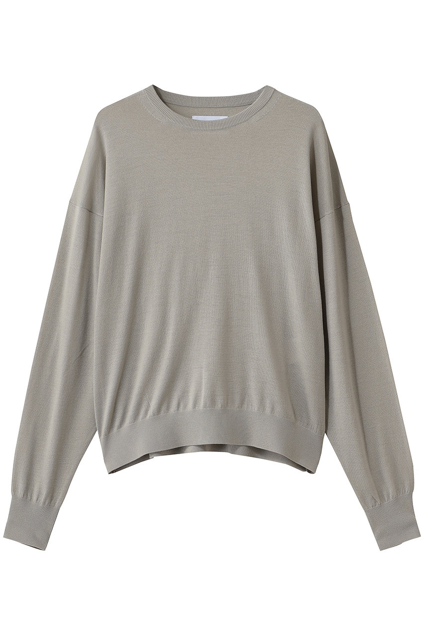 High Gauge Short Crew Neck Knit