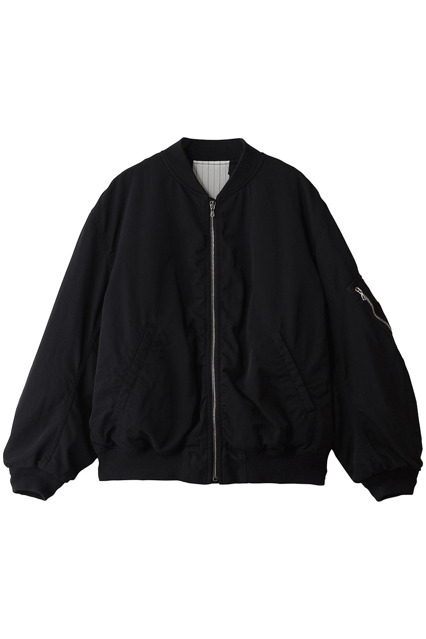 【UNISEX】Fulled Wool Twill Flight Jacket
