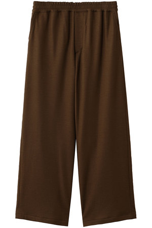 グラフペーパー/Graphpaperの【UNISEX】Wool Smooth Flannel Easy Wide Pants(110600/110601)