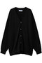 【UNISEX】High Gauge Knit Oversized Cardigan グラフペーパー/Graphpaper BLACK