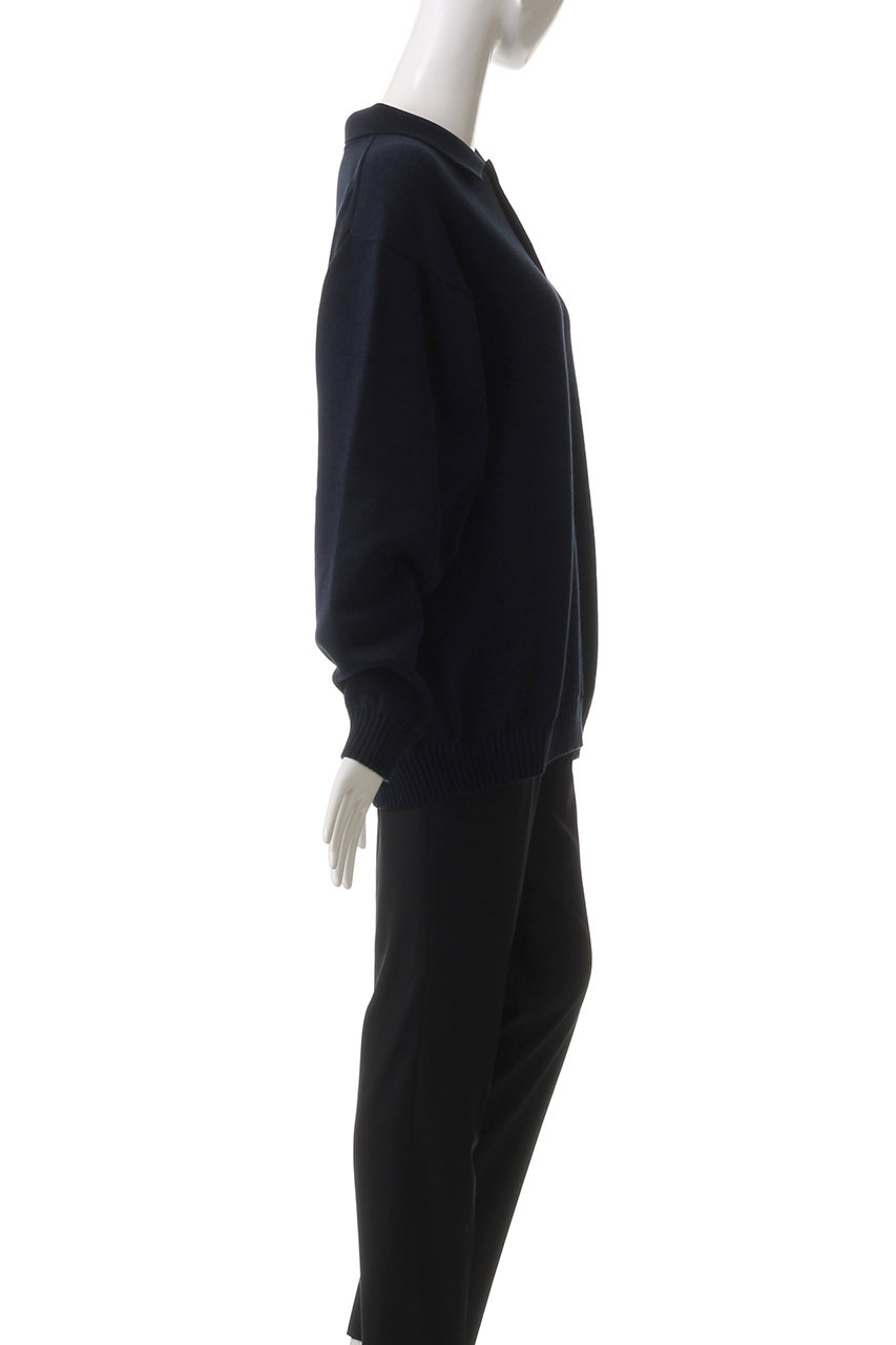 EVCON(エビコン)｜【UNISEX】COTTON KNIT L/S POLO/ニット/D