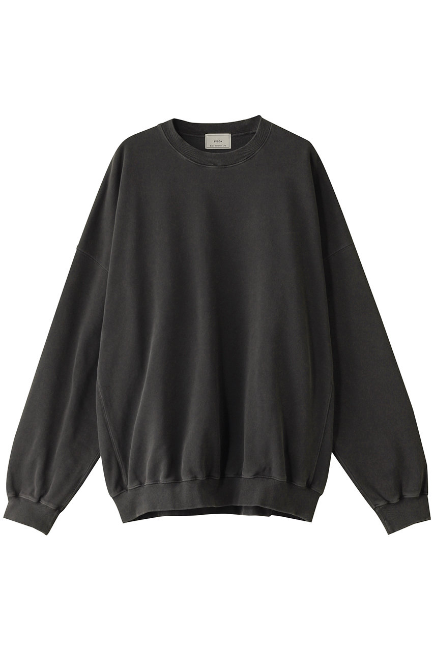 エビコン/EVCONの【UNISEX】PIGMENT CREW NECK SWEAT/スウェット(CHARCOAL/251-91101)