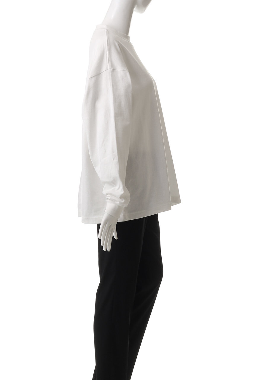 EVCON(エビコン)｜【UNISEX】WIDE L/S T-SHIRT/Tシャツ/WHITE の