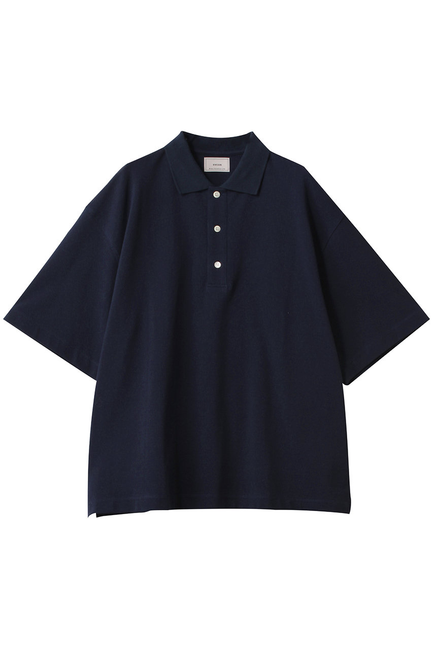 エビコン/EVCONの【UNISEX】POLO S/S SHIRT/ポロシャツ(NAVY/251-91104)