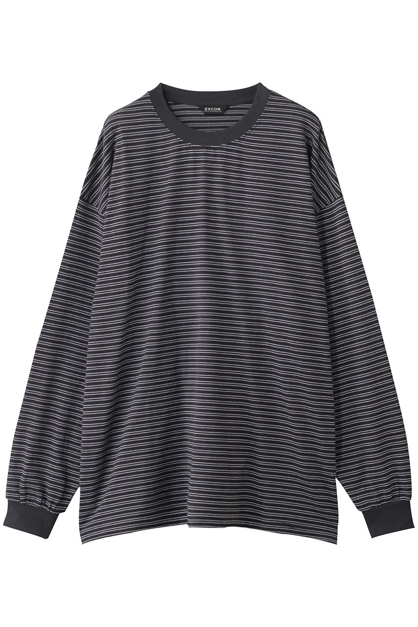 トップス EVCON BORDER WIDE S/S T-SHIRT 3 EVCON - BORDER WIDE S/S TEE/カットソー | NapsNote