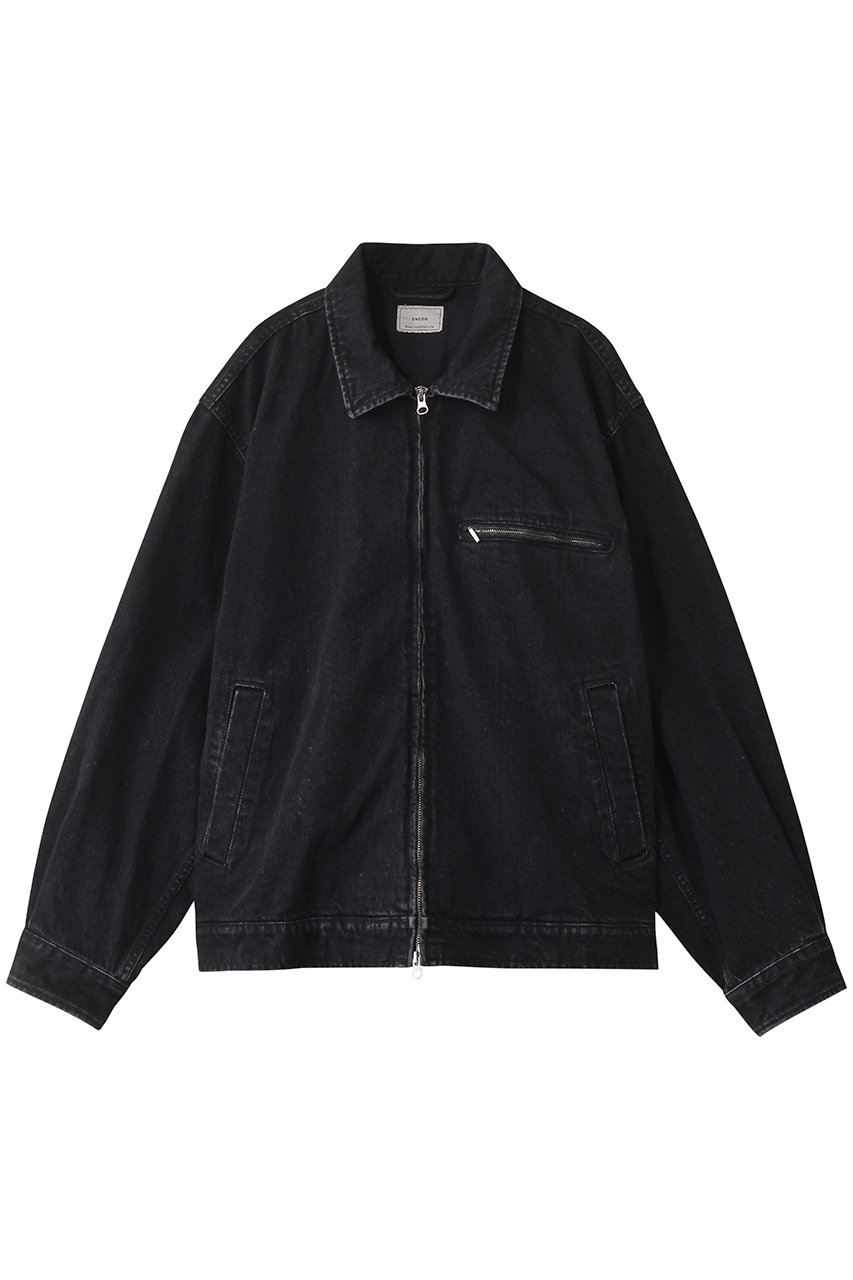 EVCON 【UNISEX】DENIM JACKET/ジャケット (BLACK, 3) エビコン ELLE SHOP EVCON 【UNISEX】DENIM JACKET/ジャケット (BLACK, 3) エビコン ELLE SHOP