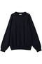 【UNISEX】COTTON KNIT CREW/クルーネックニット エビコン/EVCON NAVY