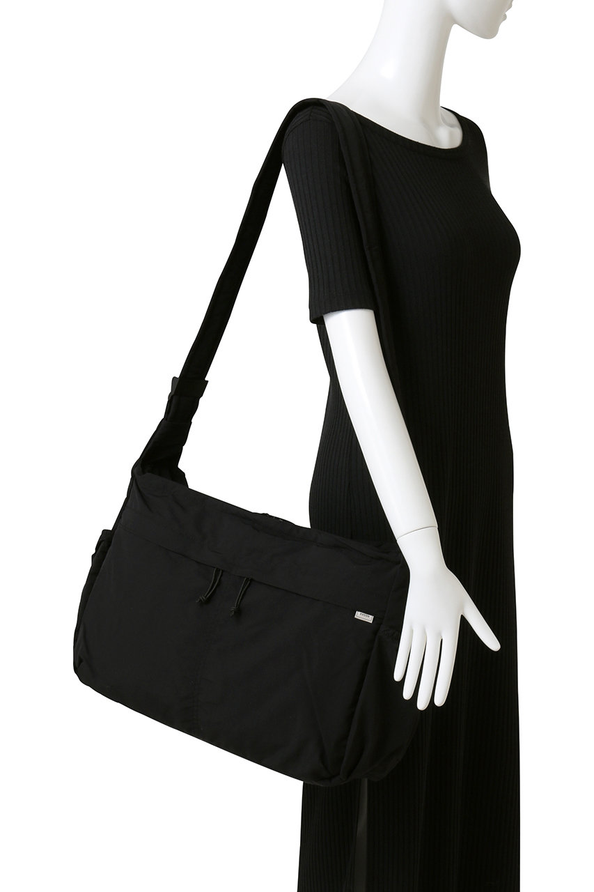 EVCON(エビコン)｜【UNISEX】BIG NYLON SHOULDER BAG/バッグ/BLACK の
