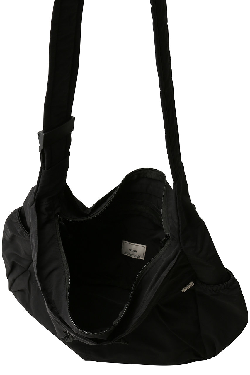 EVCON(エビコン)｜【UNISEX】BIG NYLON SHOULDER BAG/バッグ/BLACK の