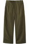 【UNISEX】2TUCK WIDE COTTON TROUSERS エビコン/EVCON OLIVE