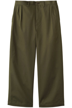 エビコン/EVCONの【UNISEX】2TUCK WIDE COTTON TROUSERS(110600/110601)