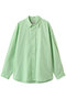 【UNISEX】OVERSIZED L/S SHIRT エビコン/EVCON GREEN