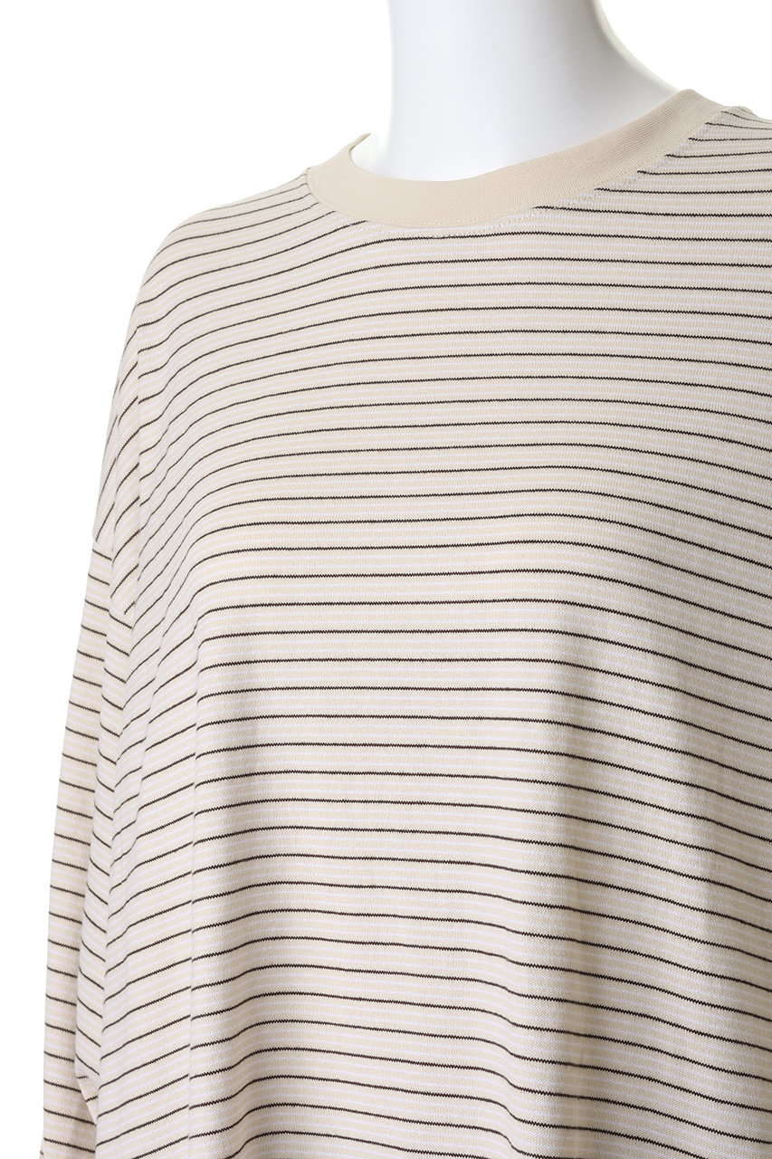 EVCON(エビコン)｜【UNISEX】BORDER WIDE L/S TEE/IVORY の通販 
