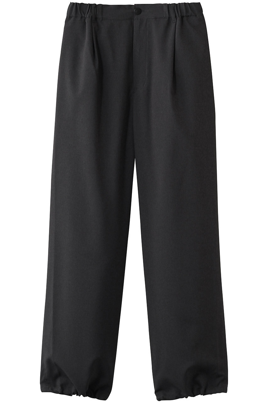 エビコン/EVCONの【UNISEX】1TUCK EASY SLACKS(CHARCOAL GRAY/261-91503)