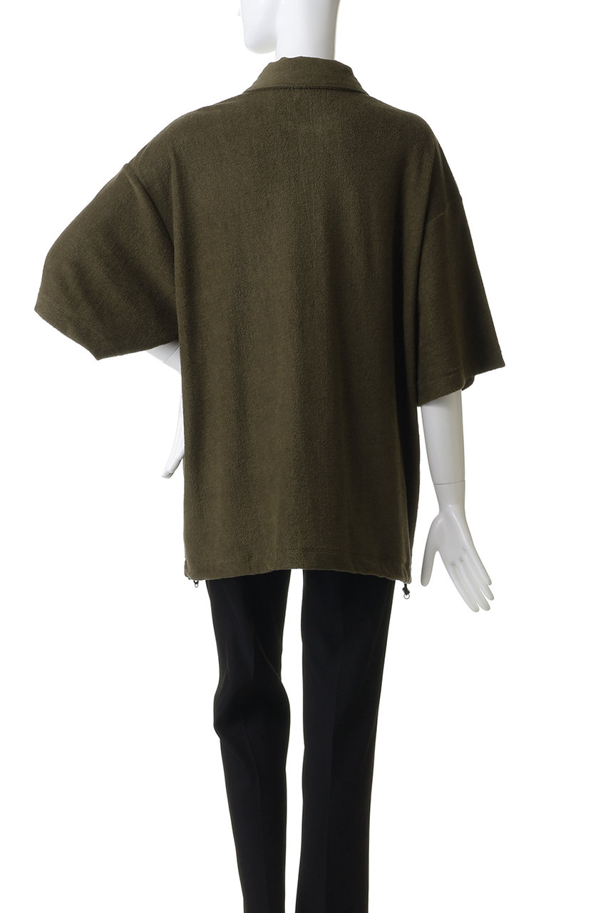 EVCON(エビコン)｜【UNISEX】PILE POLO S/S TEE/KHAKI の通販