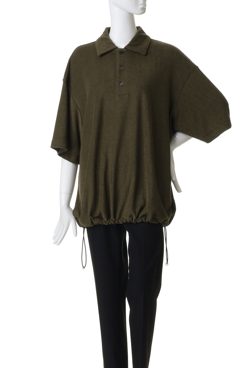 EVCON(エビコン)｜【UNISEX】PILE POLO S/S TEE/KHAKI の通販