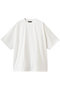 【UNISEX】MERCERIZATION WIDE S/S TEE エビコン/EVCON WHITE