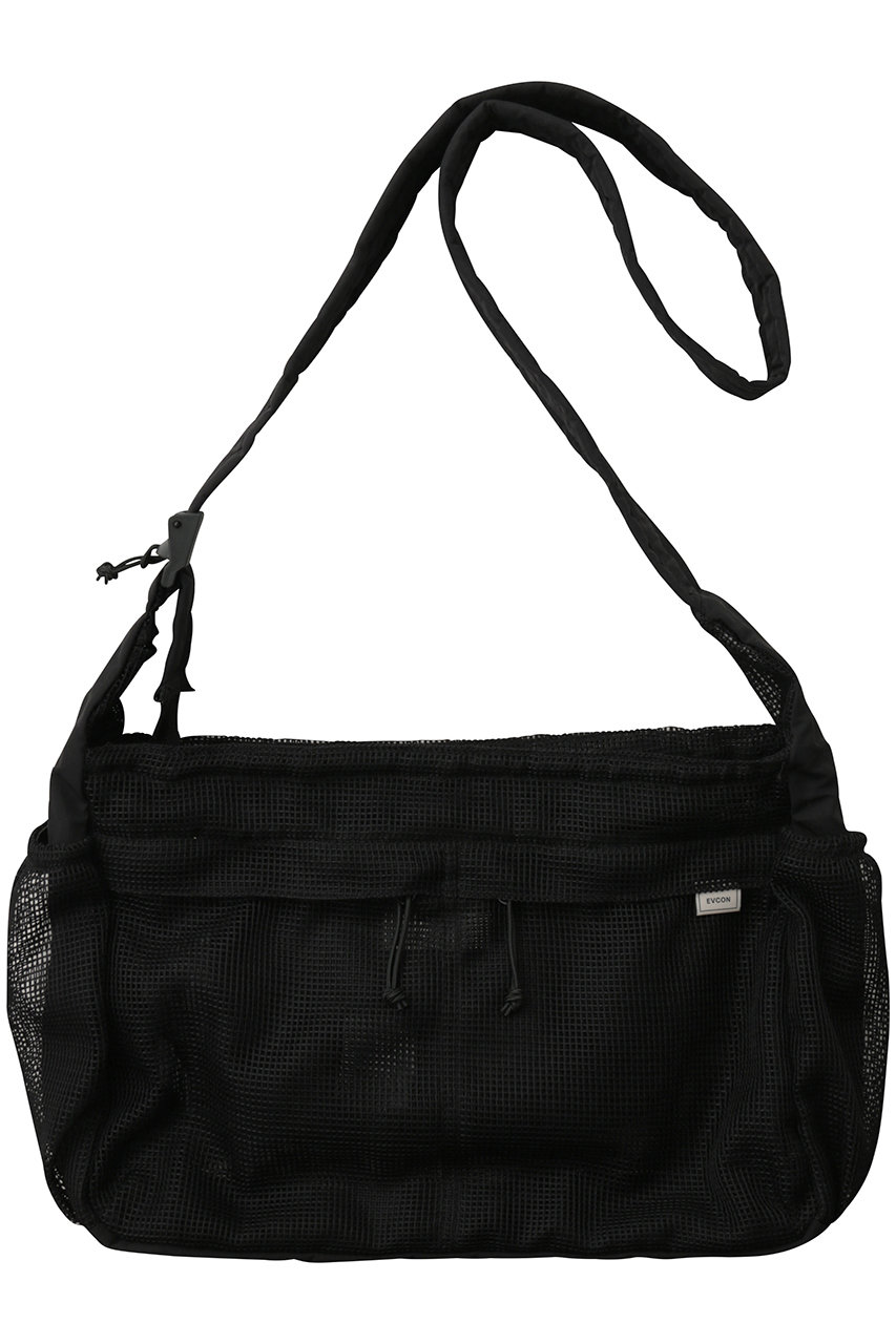 エビコン/EVCONの【UNISEX】MESH SHOULDER BAG(BLACK/261-91901)