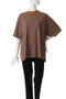【UNISEX】MERCERIZATION BORDER WIDE S/S TEE エビコン/EVCON