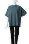 【UNISEX】MERCERIZATION BORDER WIDE S/S TEE エビコン/EVCON