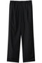 【UNISEX】NYLON 1TUCK EASY TROUSERS エビコン/EVCON BLACK