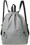 【UNISEX】NYLON KNAPSACK エビコン/EVCON GRAY