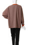 【UNISEX】MERCERIZATION BORDER WIDE L/S TEE エビコン/EVCON