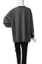 【UNISEX】MERCERIZATION BORDER WIDE L/S TEE エビコン/EVCON