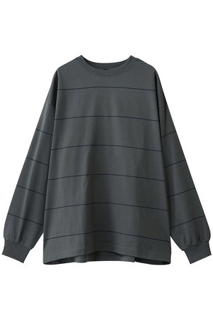 エビコン/EVCONの【UNISEX】BORDER WIDE L/S TEE(110100/110103)