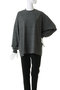 【UNISEX】BORDER WIDE L/S TEE エビコン/EVCON