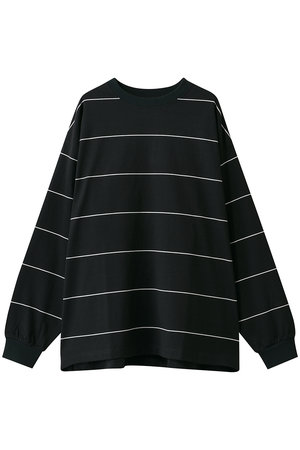 エビコン/EVCONの【UNISEX】BORDER WIDE L/S TEE(110100/110103)