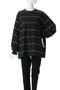 【UNISEX】BORDER WIDE L/S TEE エビコン/EVCON